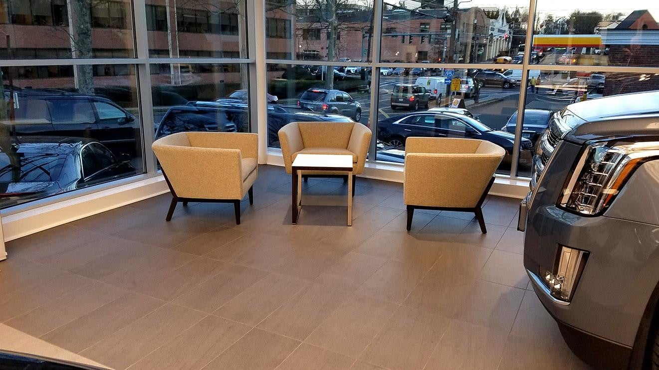 Cadillac of Greenwich Lobby